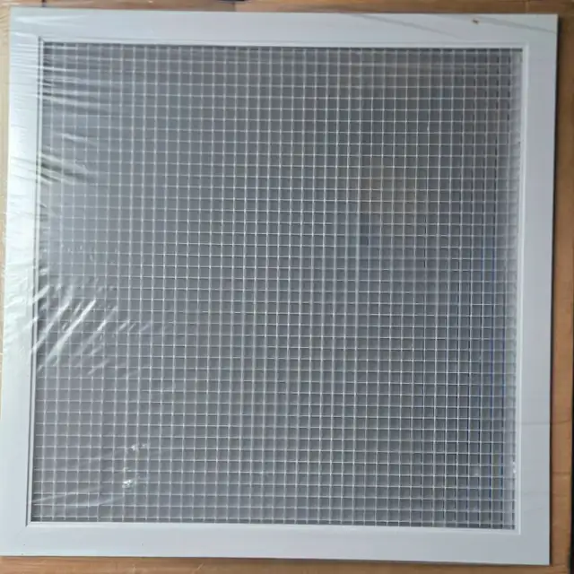 Air return grille. 22 x 22