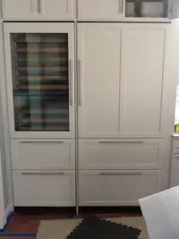 Sub zero 36" full fridge , 27"wine fridge, and 36" Al