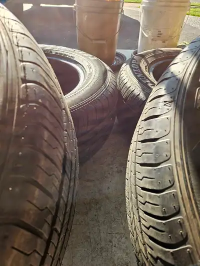 Had those tires on my new Rav4. - Dunlop Grandtrek pt20 225 65 17. - Use them for one season. - LOTS...
