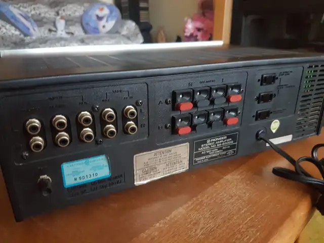 Pioneer SA-5500 II Vintage Stereo Integrated Amplifier for sale in Stereo Systems & Home Theatre in Markham / York Region - Image 8