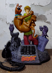 Scooby-Doo Graveyard Halloween Phone 2000 Hanna-Barbera Telephon