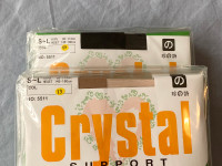 Crystal support panty hose ($10 each)