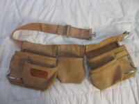 Like new, Mastercraft Suede tool belt $20 pick up in Timmins