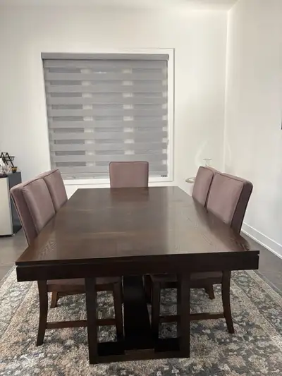 Wooden Dining Table with Chairs, View more
