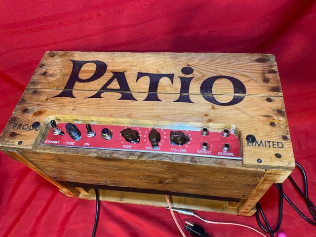 Reproduction 57 Tweed 5E3 amp chassis in  1963 PATIO Drink box in Amps & Pedals in Winnipeg - Image 2