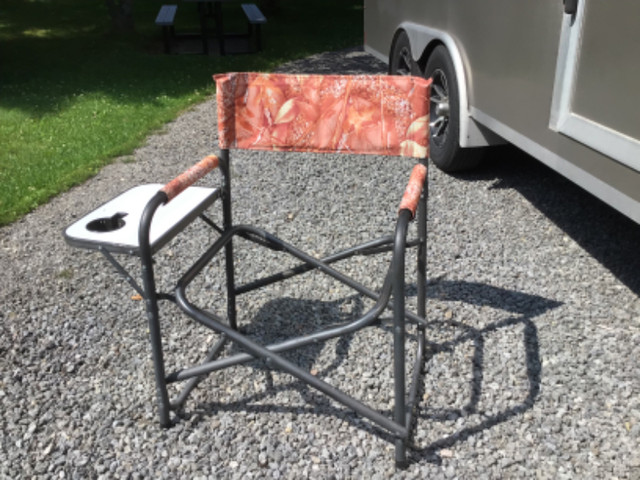 Lawn chair frame for portable outhouse seat in Fishing, Camping & Outdoors in Sault Ste. Marie - Image 2