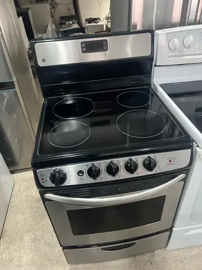 GE apartment size electric stove range oven , View more
