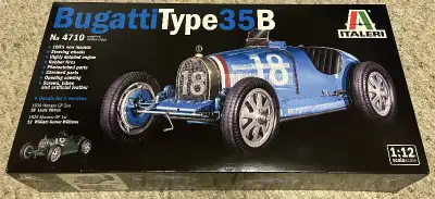 Italeri 1/12 Bugatti Type 35B, View more