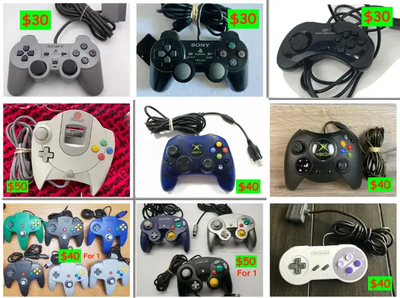 CONTROLLER ⎮ Nintendo 64 N64 Playstation 1 2 Dreamcast Xbox Duke, View more