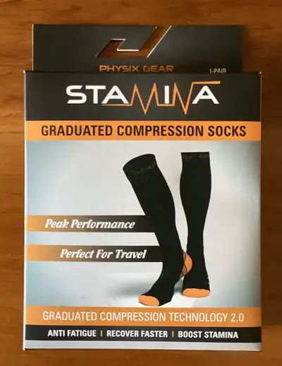 Stamina Graduated Compression Socks, View more