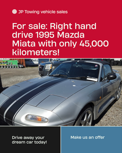 Here we have an unclaimed impounded classic up for grabs. Car has only 45,000 kilometers. Because it...