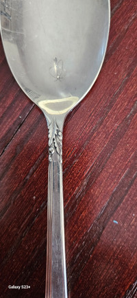 Damask Rose by Oneida Heirloom Sterling Silver Cream Soup Spoon