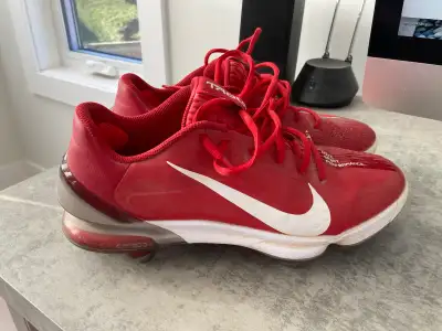 Nike Mens Force Zoom Trout 7 Pro Metal Baseball Cleats Size 8.5 Used Last Season for 4 Games..son ou...