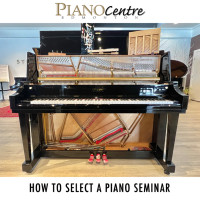 How to select a used piano - Free Seminar Saturday 10am!