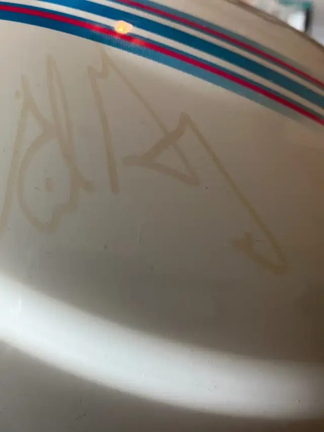 Signed 1970s to 1980s Uvex Alpine Ski Helmet in Arts & Collectibles in Victoria - Image 2