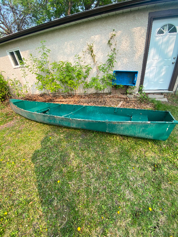 17 foot aluminum Freighter Canoe for sale Canoes, Kayaks & Paddles