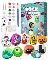 Complete rock painting kit