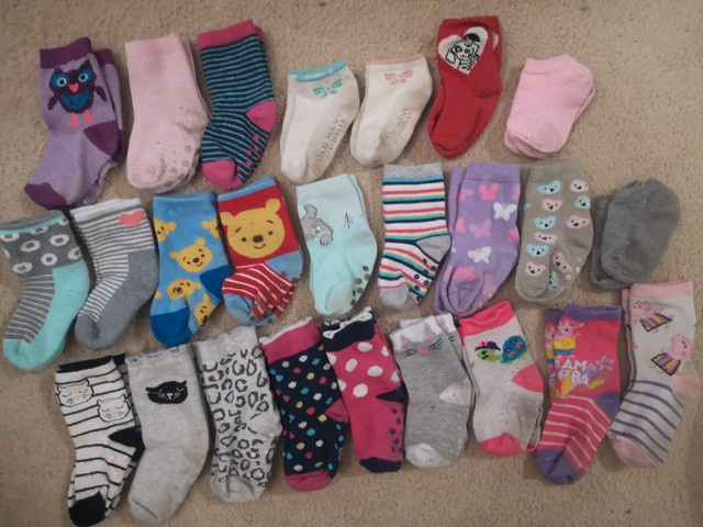 Lot of 25 Baby Socks in Clothing - 12-18 Months in North Bay
