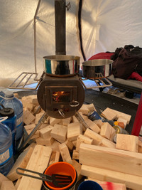 Upgraded G-Stove (stainless steel camping stove)