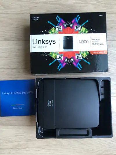 Linksys Cisco Wi-Fi Router E1200, View more
