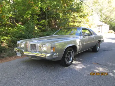 Super Nice !!! 1973 GRAND PRIX SJ Factory 455-400- 4 barrel with 3:23 rear diff. Dual performance ex...