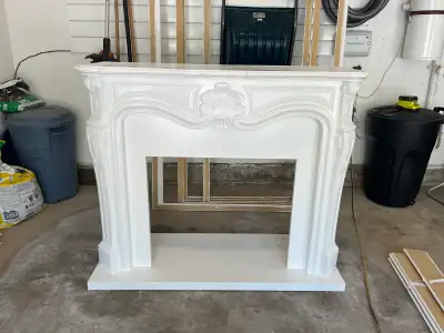White Fireplace Mantel, View more