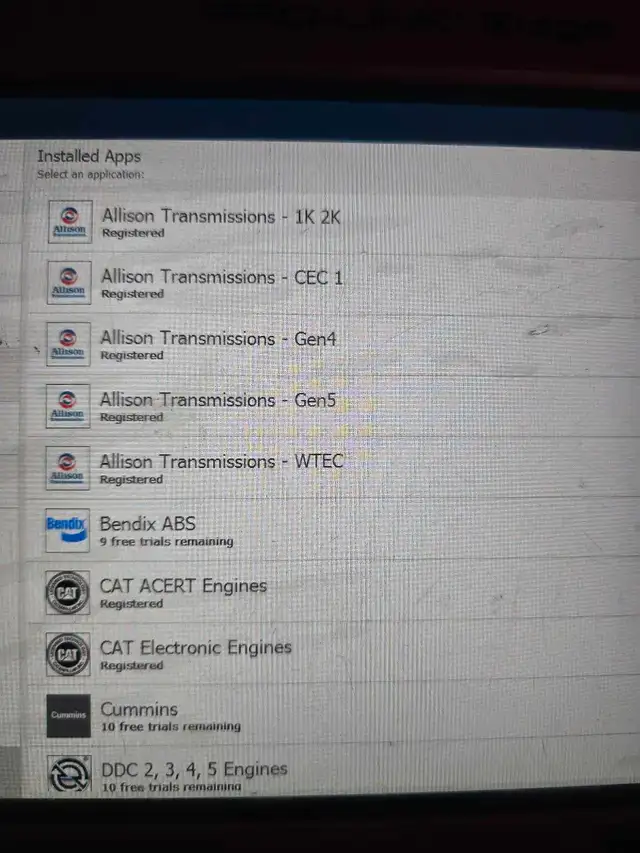 Heavy duty check engine light diagnostic65596944365827121