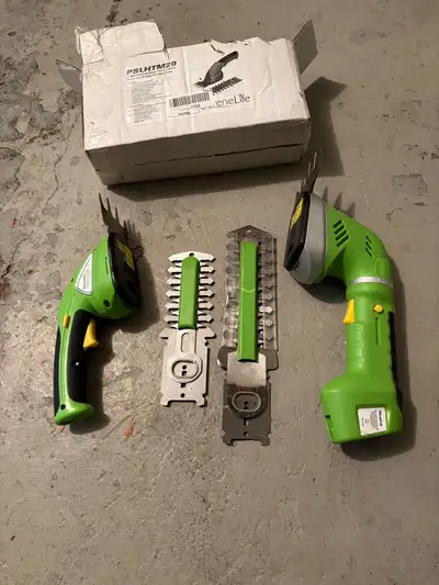 cordless trimmer for hedges 15$, View more