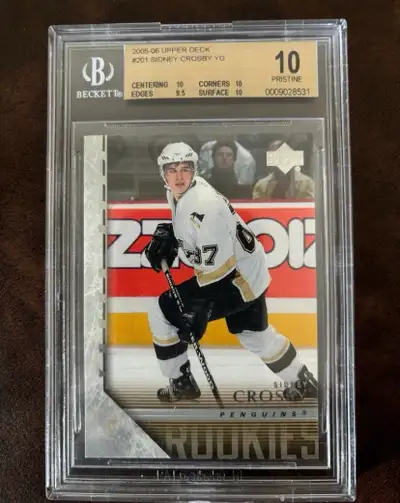 Sidney Crosby young guns rookie card, View more