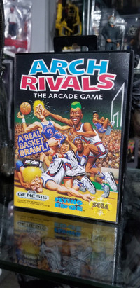 Arch Rivals The Arcade Game CIB Sega Genesis