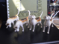 Beswick Dog Figurine - " Fox Hounds " - #941,#942,#943- -