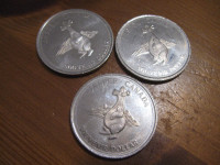 Three Jasper Souvenir Dollars