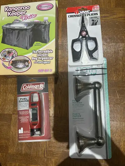 Brandnew fuel gauge,crossover plier,paper holder,Bag orga, View more