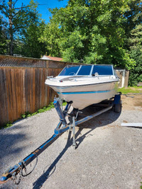 16' boat and trailer 