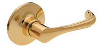 Taymor Provence Interior Door Levers Polished Brass