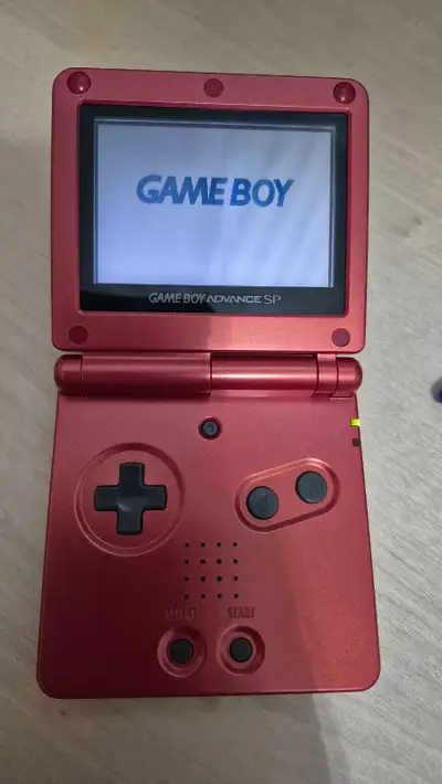 Gameboy Advance SP Red, View more