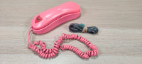 *Vintage* Pink Heart Analog Telephone / Tested! / ₿⚡ Barrhaven