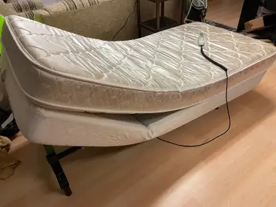 Adjustable Bed Frame & Mattress Wired Remote - South Terwillegar, View more