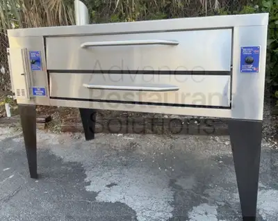 2021 Bakers Pride Y-600 Natural Gas 60" Single Deck Pizza Oven, View more