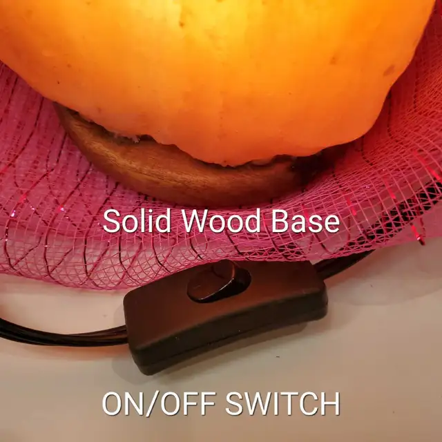 Beautiful Large Salt Lamp - $55 - Pick up in Orleans ON  in Indoor Lighting & Fans in Ottawa - Image 3