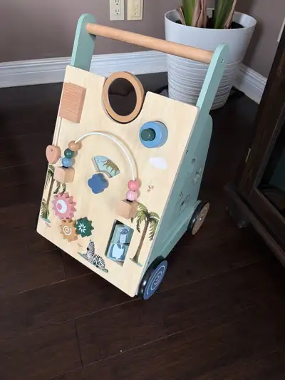 Wooden baby walker, View more