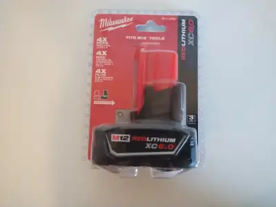 Milwaukee M12 XC6.0 Battery, View more