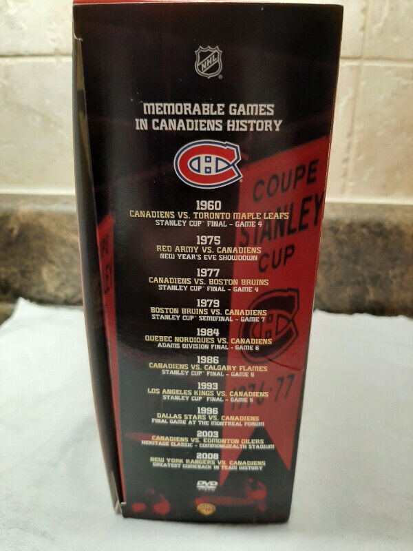 MEMORABLE GAMES IN MONTREAL CANADIENS HISTORY DVD SET in CDs, DVDs & Blu-ray in Norfolk County - Image 3