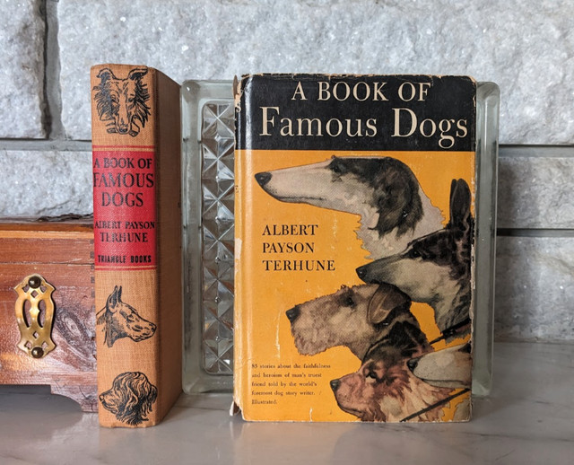 1942 A Book of Famous Dogs by Albert Payson Terhune in Arts & Collectibles in Port Alberni