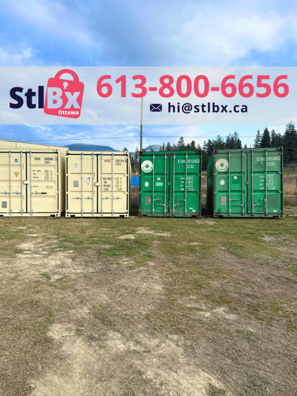 Shipping Container for sale! Stlbx Ottawa $4,600 in Outdoor Tools & Storage in Renfrew - Image 2