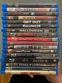 Halloween Horror Blurays EUC The Nun Rob Zombie Strippers Specie