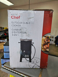 Master chef outdoor 3 in 1 cooker