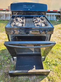 GE Gas 4 burner Stove with Oven