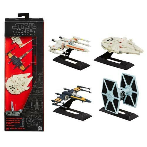 STAR WARS BOITE DE 4 VAISSEAUX TITANIUM BLACK SERIES 2015 NEUF dans Jouets et jeux  à Longueuil/Rive Sud - Image 2