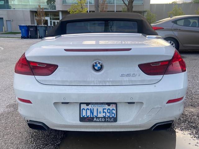 2012 BMW 6 Series 650i Cabriolet Convertible - Clean Title in Cars & Trucks in Windsor Region - Image 3